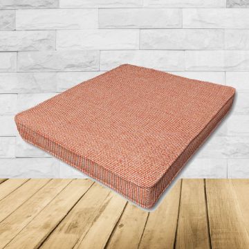 Dining Chair Seat Cushion Boxed Style - - Custom outdoor patio furniture cushions from Cascadia Outdoor Cushions in Sunbrella Fabrics