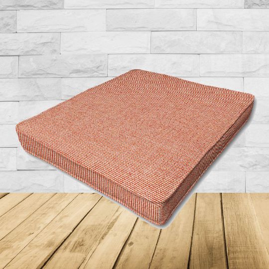 Dining Chair Seat Cushion Boxed Style - - Custom outdoor patio furniture cushions from Cascadia Outdoor Cushions in Sunbrella Fabrics