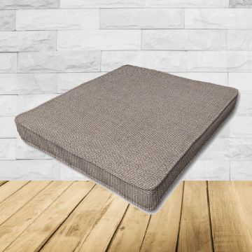 Dining Chair Seat Cushion Boxed Style - - Custom outdoor patio furniture cushions from Cascadia Outdoor Cushions in Sunbrella Fabrics