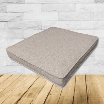 Dining Chair Seat Cushion Boxed Style - - Custom outdoor patio furniture cushions from Cascadia Outdoor Cushions in Sunbrella Fabrics