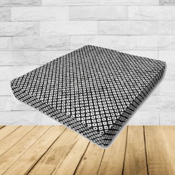 Patio Dining Chair Seat Cushion Boxed Style - - Custom outdoor patio furniture cushions from Cascadia Outdoor Cushions in Sunbrella Fabric