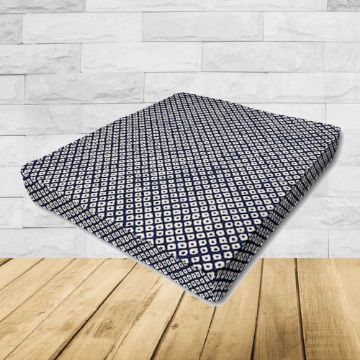 Patio Dining Chair Seat Cushion Boxed Style - - Custom outdoor patio furniture cushions from Cascadia Outdoor Cushions in Sunbrella Fabric