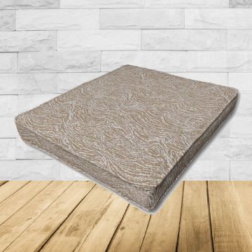 Patio Dining Chair Seat Cushion Boxed Style - - Custom outdoor patio furniture cushions from Cascadia Outdoor Cushions in Sunbrella Fabric