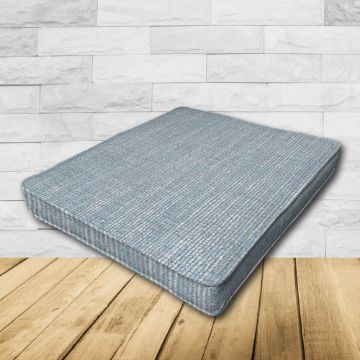 	Dining Chair Seat Cushion Boxed Style - - Custom outdoor patio furniture cushions from Cascadia Outdoor Cushions in Sunbrella Fabrics