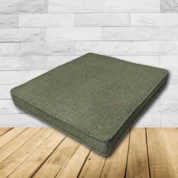 	Dining Chair Seat Cushion Boxed Style - - Custom outdoor patio furniture cushions from Cascadia Outdoor Cushions in Sunbrella Fabrics