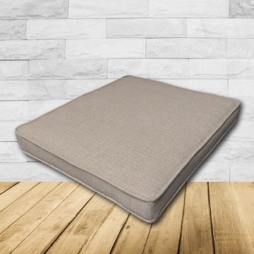 	Dining Chair Seat Cushion Boxed Style - - Custom outdoor patio furniture cushions from Cascadia Outdoor Cushions in Sunbrella Fabrics