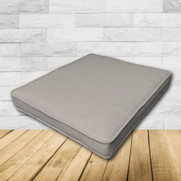 	Patio Dining Chair Seat Cushion Boxed Style - - Custom outdoor patio furniture cushions from Cascadia Outdoor Cushions in Sunbrella Fabrics