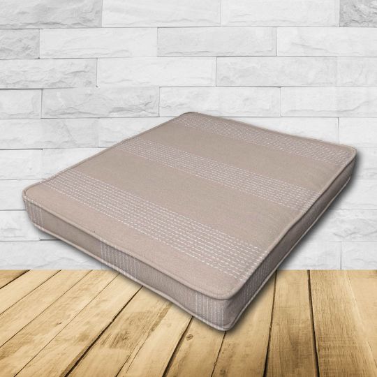 	Dining Chair Seat Cushion Boxed Style - - Custom outdoor patio furniture cushions from Cascadia Outdoor Cushions in Sunbrella Fabrics