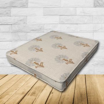 Dining Chair Seat Cushion Boxed Style - - Custom outdoor patio furniture cushions from Cascadia Outdoor Cushions in Sunbrella Fabrics