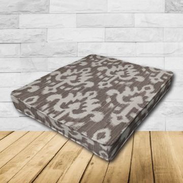Dining Chair Seat Cushion Boxed Style - - Custom outdoor patio furniture cushions from Cascadia Outdoor Cushions in Sunbrella Fabrics