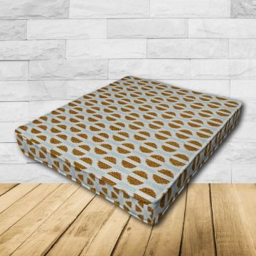 Dining Chair Seat Cushion Boxed Style - - Custom outdoor patio furniture cushions from Cascadia Outdoor Cushions in Sunbrella Fabrics