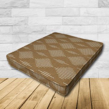 	Dining Chair Seat Cushion Boxed Style - - Custom outdoor patio furniture cushions from Cascadia Outdoor Cushions in Sunbrella Fabrics