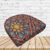Richloom Solarium Medlo Sonoma Boxed Patio Contoured Dining Chair Seat Cushions –Wicker Chair Cushions