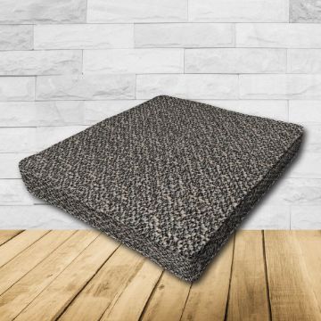 	Dining Chair Seat Cushion Boxed Style - - Custom outdoor patio furniture cushions from Cascadia Outdoor Cushions in Sunbrella Fabrics