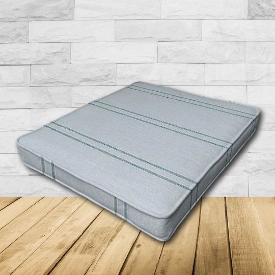 	Dining Chair Seat Cushion Boxed Style - - Custom outdoor patio furniture cushions from Cascadia Outdoor Cushions in Sunbrella Fabrics