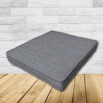 	Dining Chair Seat Cushion Boxed Style - - Custom outdoor patio furniture cushions from Cascadia Outdoor Cushions in Sunbrella Fabrics