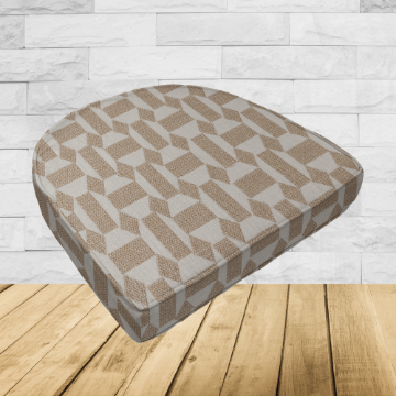 	Accord Crimson Cushion for wicker patio chairs, contoured or rounded at the back, Designed specifically for outdoor wicker patio chairs.