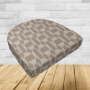 	Accord Crimson Cushion for wicker patio chairs, contoured or rounded at the back, Designed specifically for outdoor wicker patio chairs.