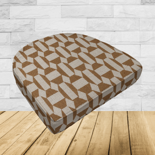 	Accord Crimson Cushion for wicker patio chairs, contoured or rounded at the back, Designed specifically for outdoor wicker patio chairs.