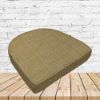 Richloom Solarium Rave Birch Boxed Patio Contoured Dining Chair Seat Cushions –Wicker Chair Cushions