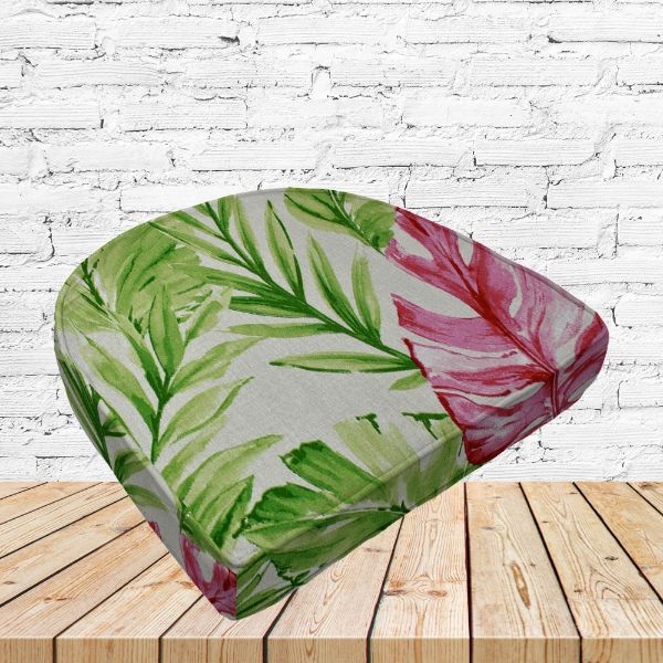 Richloom Solarium Zealand Island Boxed Patio Contoured Dining Chair Seat Cushions –Wicker Chair Cushions