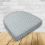 Wicker Patio Chair Cushions with a rounded back Boxed Double Piped Patio Dining Chair Seat Pad or Seat Cushion from Cascadia Outdoor Cushions