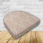 Wicker Patio Chair Cushions with a rounded back Boxed Double Piped Patio Dining Chair Seat Pad or Seat Cushion from Cascadia Outdoor Cushions