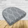Wicker Patio Chair Cushions with a rounded back Boxed Double Piped Patio Dining Chair Seat Pad or Seat Cushion from Cascadia Outdoor Cushions
