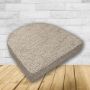 Wicker Patio Chair Cushions with a rounded back Boxed Double Piped Patio Dining Chair Seat Pad or Seat Cushion from Cascadia Outdoor Cushions