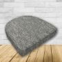 Wicker Patio Chair Cushions with a rounded back Boxed Double Piped Patio Dining Chair Seat Pad or Seat Cushion from Cascadia Outdoor Cushions