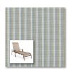 Two piece patio chair slings.