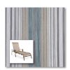 Two piece patio chair slings.