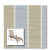 Two piece patio chair slings.