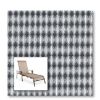 Two piece patio chair slings.
