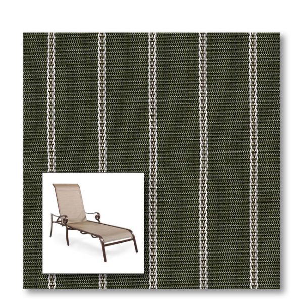 Two piece patio chair slings.