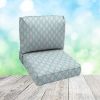 Deep Seating Patio Chair Cushions | Center Seam Style | Sunbrella