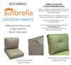 Picture of Wander Wolf | Center Seam Outdoor Cushions