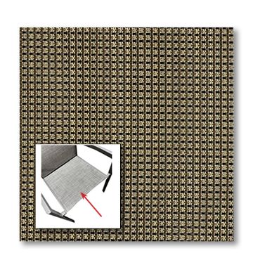 Patio Chair Replacement Sling | Custom Made To Fit