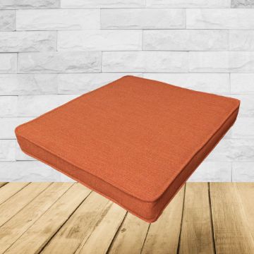 Sunbrella Exhale Adobe Outdoor Patio Dining Chair Seat Cushions – Durable & Stylish Patio Comfort