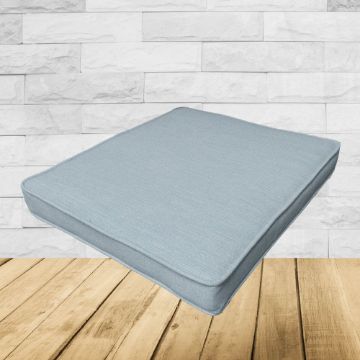 Sunbrella Exhale Dewdrop Outdoor Patio Dining Chair Seat Cushions – Durable & Stylish Patio Comfort