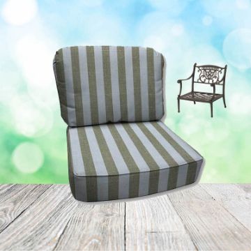 Sail Away Aloe Hanamint Replacement Cushions Club Chair