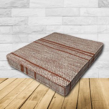 	Patio Dining Chair Seat Cushion Boxed Style - - Custom outdoor patio furniture cushions from Cascadia Outdoor Cushions in Sunbrella Fabric