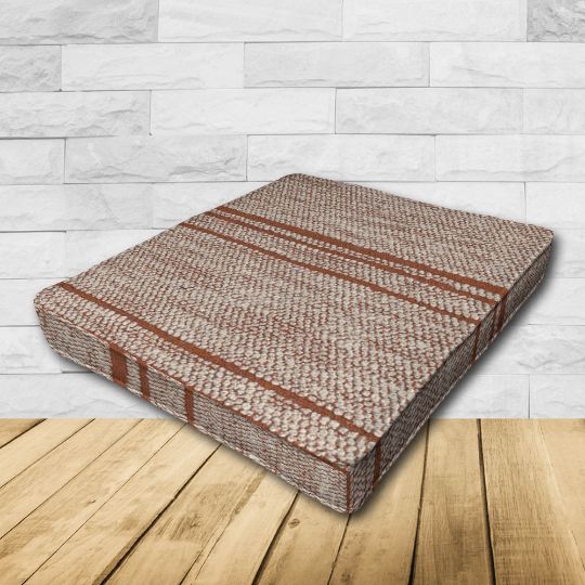 	Patio Dining Chair Seat Cushion Boxed Style - - Custom outdoor patio furniture cushions from Cascadia Outdoor Cushions in Sunbrella Fabric